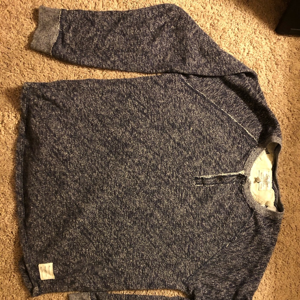 Lucky Brand Henley Sweatshirt